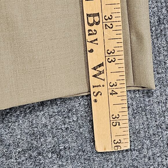 Lauren Ralph Lauren Dress Pants Men 36x34 Khaki‎ Total Comfort Classic Fit - Picture 6 of 6